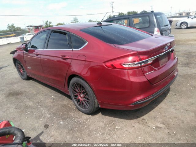 3FA6P0LU0JR156812 Ford Fusion Hybrid Se