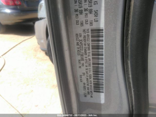 3C4PDCEG1JT381095 Dodge JOURNEY GT