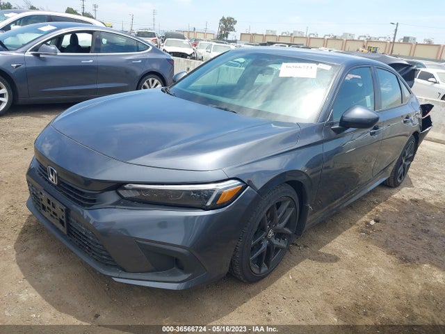 2022 HONDA CIVIC SEDAN SPORT VIN: 2HGFE2F54NH591996