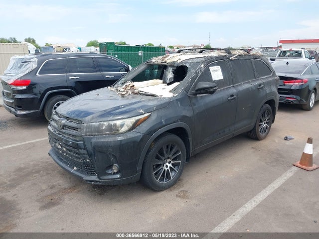 Toyota Highlander Xle/se 2017 5TDJZRFH4HS443434 Image 2