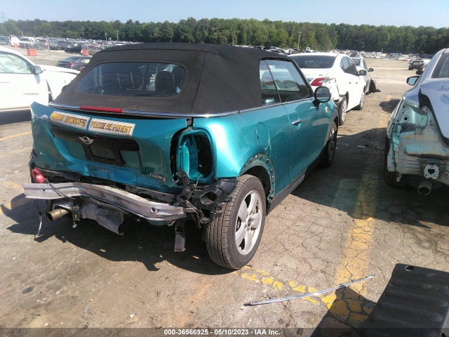 2017 MINI CONVERTIBLE COOPER VIN: WMWWG5C55H3C20190