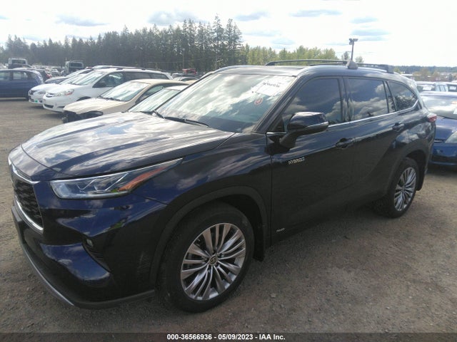 Toyota Highlander Hybrid Platinum 2021 5TDEBRCH6MS036834 Image 2