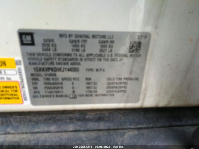 1GKKVPKD9EJ144350 GMC ACADIA SLE