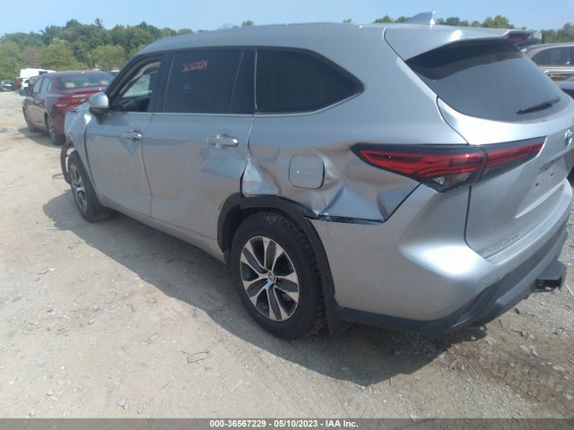2021 TOYOTA HIGHLANDER HYBRID XLE VIN: 5TDHBRCH3MS520747