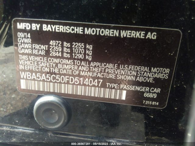 WBA5A5C50FD514047 BMW 5 Series 528i