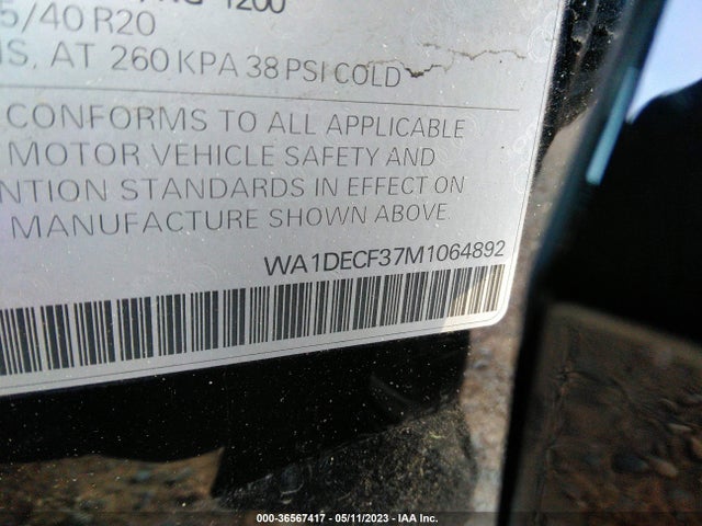 WA1DECF37M1064892 Audi Q3 S Line Premium