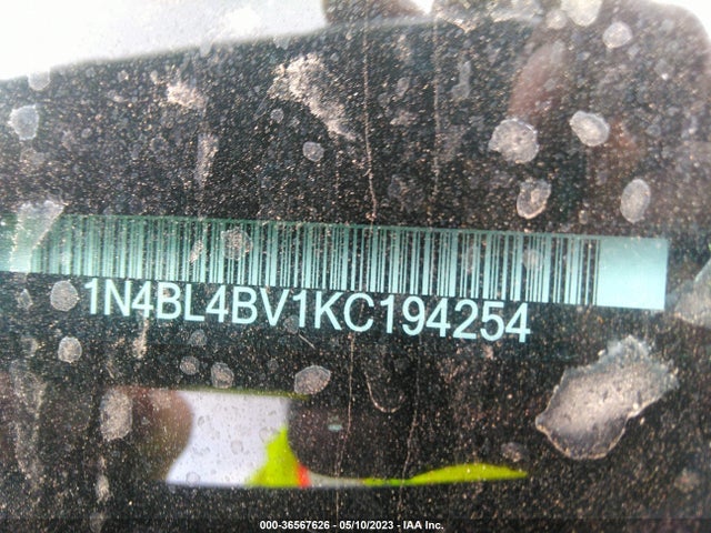 Nissan Altima 2.5 S 2019 1N4BL4BV1KC194254 Image 11