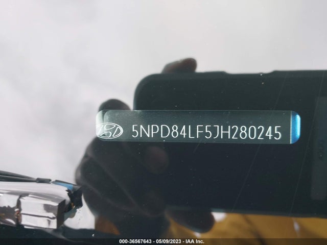 Hyundai ELANTRA SEL 2018 5NPD84LF5JH280245 Image 9
