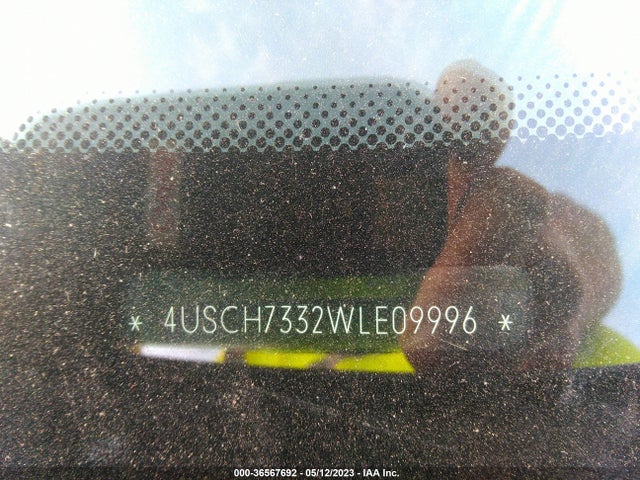 1998 BMW 3 SERIES 1.9L VIN: 4USCH7332WLE09996