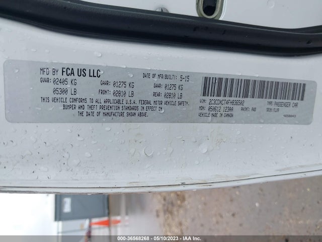 Dodge Charger Road/track 2015 2C3CDXCT4FH836502 Image 10