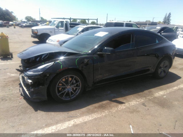 Tesla Model 3 Long Range 2022 5YJ3E1EBXNF147420 Image 2