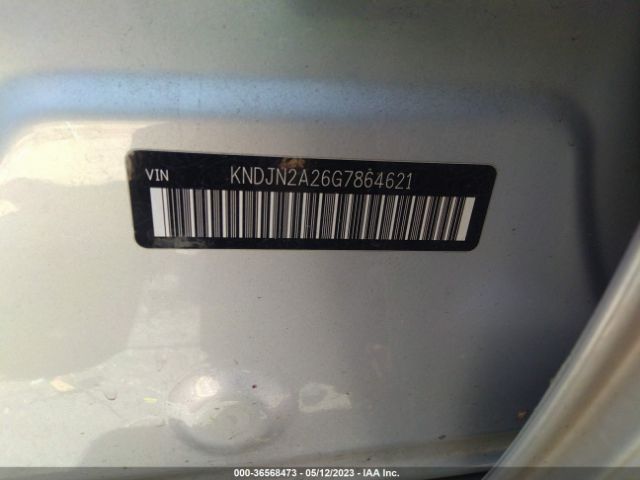 KNDJN2A26G7864621 KIA Soul Base