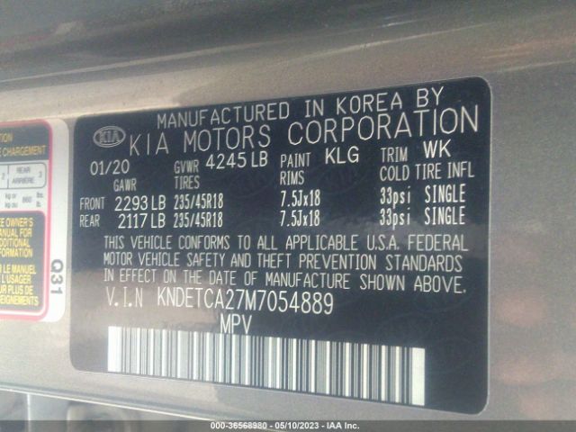 KNDETCA27M7054889 KIA Seltos Sx