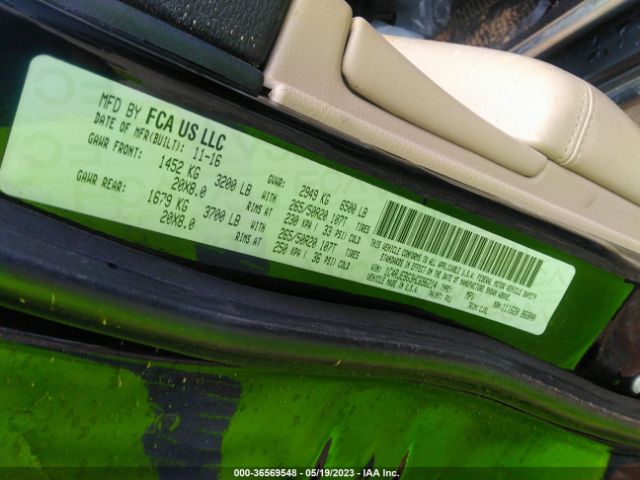 1C4RJEBG3HC696214 Jeep Grand Cherokee Limited