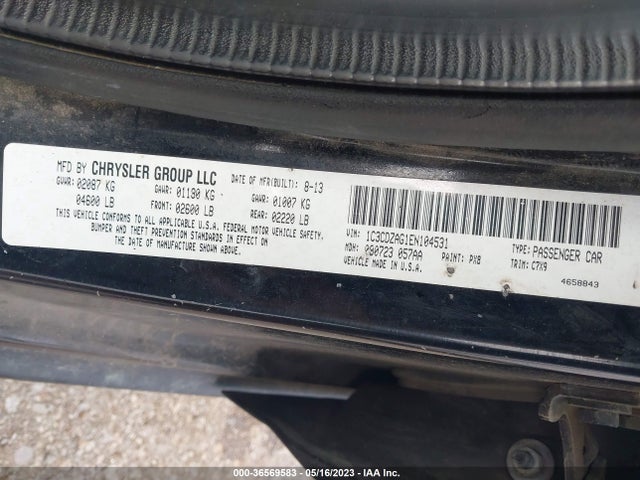 Dodge AVENGER SE 2014 1C3CDZAG1EN104531 Image 9
