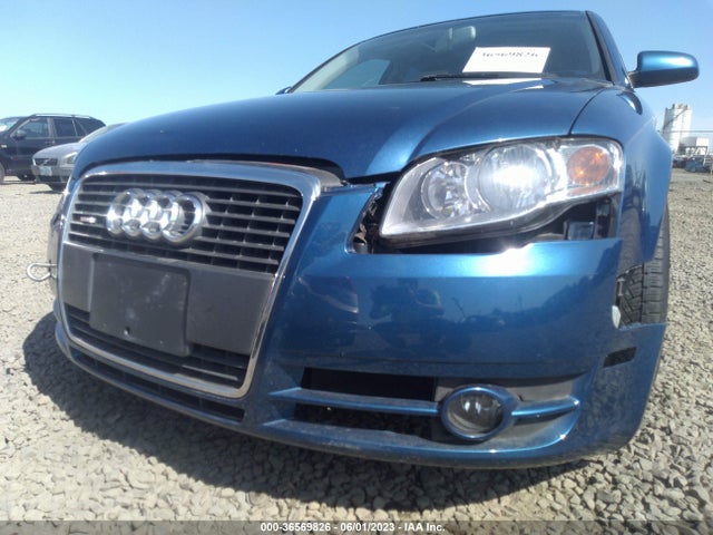 2007 AUDI A4 2.0T VIN: WAUDF78E97A063270