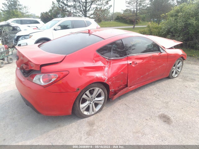 2010 HYUNDAI GENESIS COUPE VIN: KMHHT6KDXAU042176
