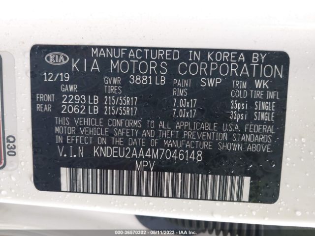 KNDEU2AA4M7046148 KIA SELTOS S