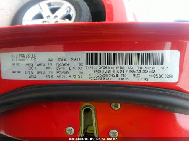 RAM 1500 Express 2017 1C6RR7KT8HS785565 Image 9