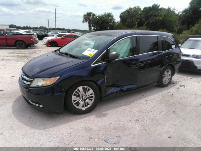 Honda ODYSSEY LX 2014 5FNRL5H20EB105356 Image 2