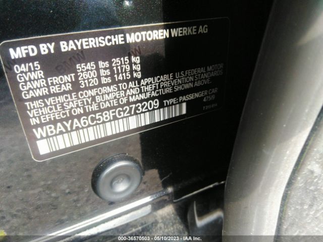 WBAYA6C58FG273209 BMW 7 Series 740i