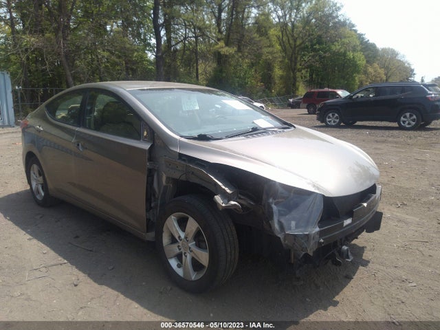 2013 HYUNDAI ELANTRA GLS PZEV VIN: 5NPDH4AE9DH395526