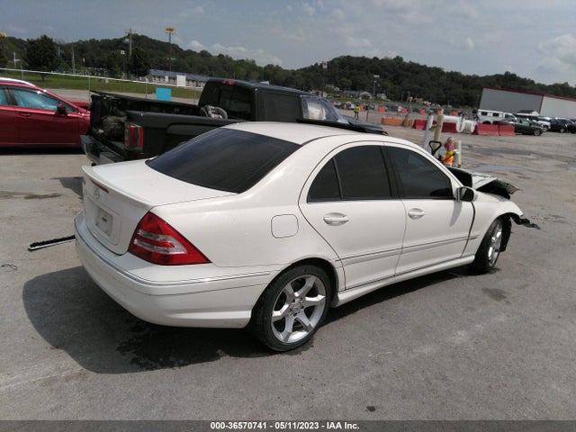 2007 MERCEDES-BENZ C-CLASS 2.5L SPORT VIN: WDBRF52H17F876894