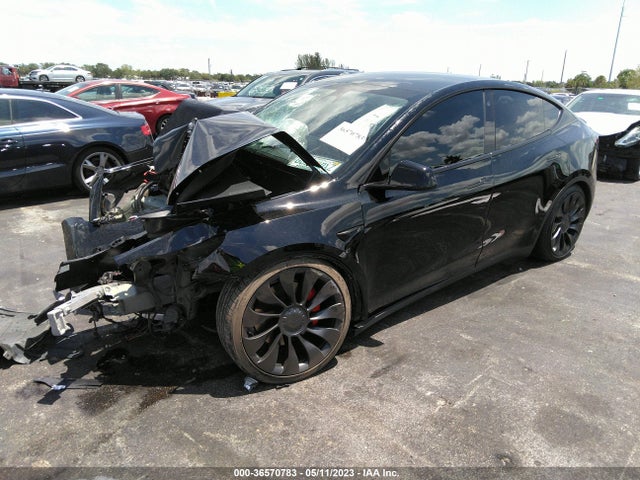 2022 TESLA MODEL Y PERFORMANCE DUAL MOTOR ALL-WHEEL DRIVE VIN: 7SAYGDEF6NF510934