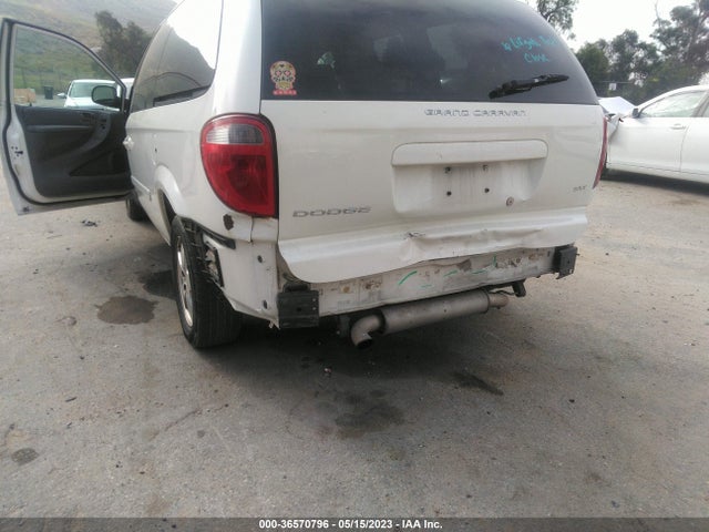 2007 DODGE GRAND CARAVAN SXT VIN: 2D4GP44L47R102264