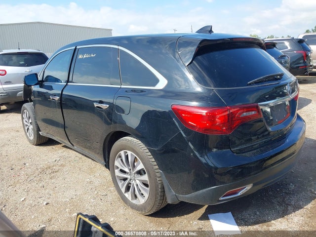 Acura Mdx Tech/entertainment Pkg 2014 5FRYD3H68EB017928 Image 3
