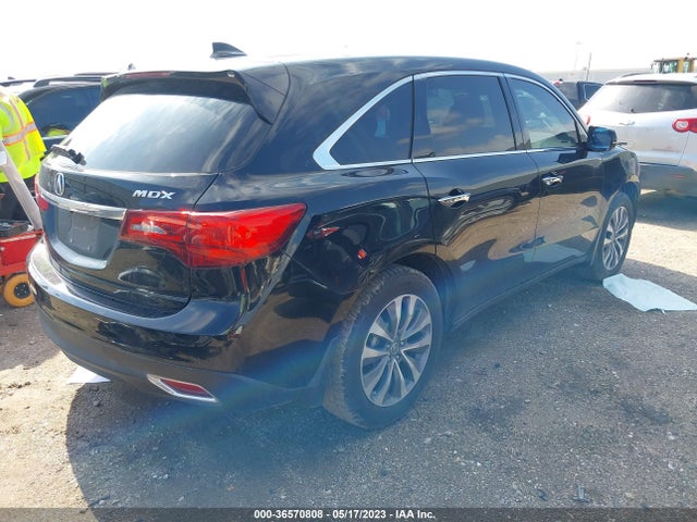 Acura Mdx Tech/entertainment Pkg 2014 5FRYD3H68EB017928 Image 4