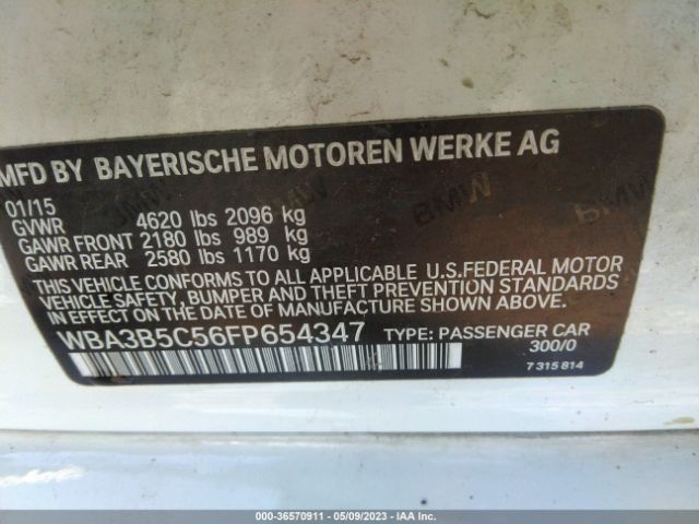 WBA3B5C56FP654347 BMW 3 Series 328i Xdrive