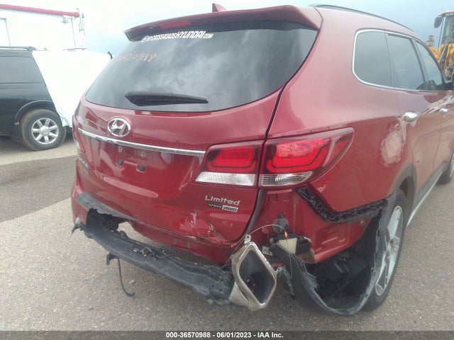 2017 HYUNDAI SANTA FE LIMITED ULTIMATE VIN: KM8SRDHF0HU231530