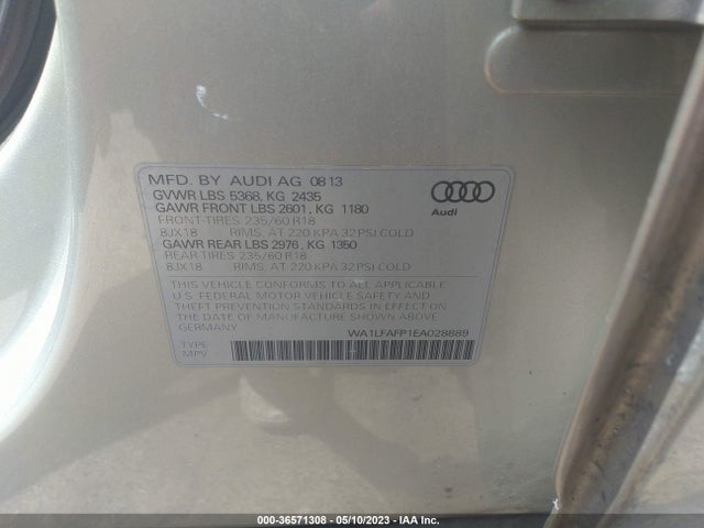 WA1LFAFP1EA028889 Audi Q5 Premium Plus