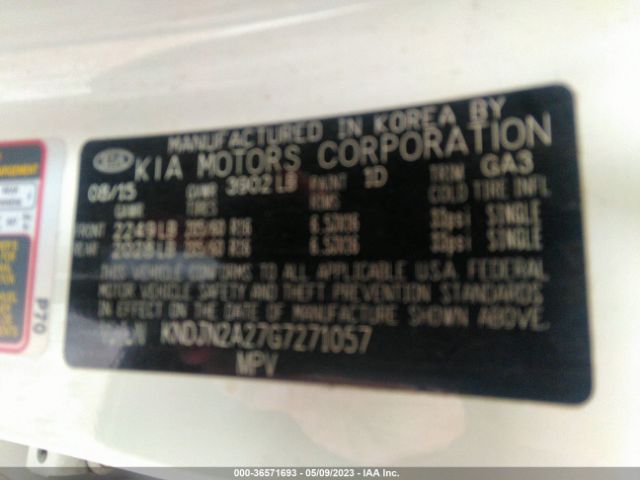 KNDJN2A27G7271057 KIA Soul Base