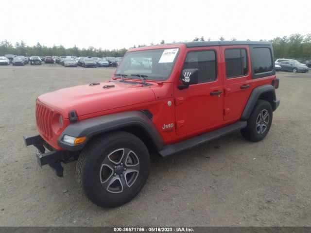 1C4HJXDG4JW180193 Jeep Wrangler Unlimited Sport S