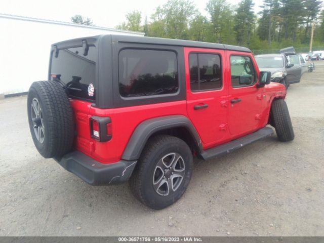 1C4HJXDG4JW180193 Jeep Wrangler Unlimited Sport S