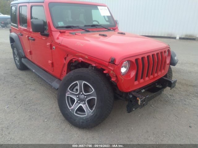 1C4HJXDG4JW180193 Jeep Wrangler Unlimited Sport S