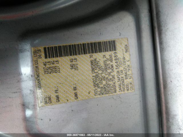 1N4AL3AP1GN364889 Nissan ALTIMA 2.5