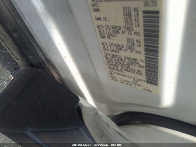 2021 NISSAN ROGUE SV VIN: 5N1AT3BA2MC672189