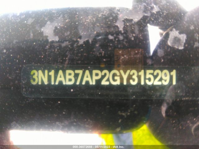 3N1AB7AP2GY315291 Nissan SENTRA SR