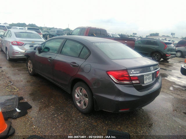Honda Civic Sedan Lx 2015 2HGFB2F52FH523593 Image 3