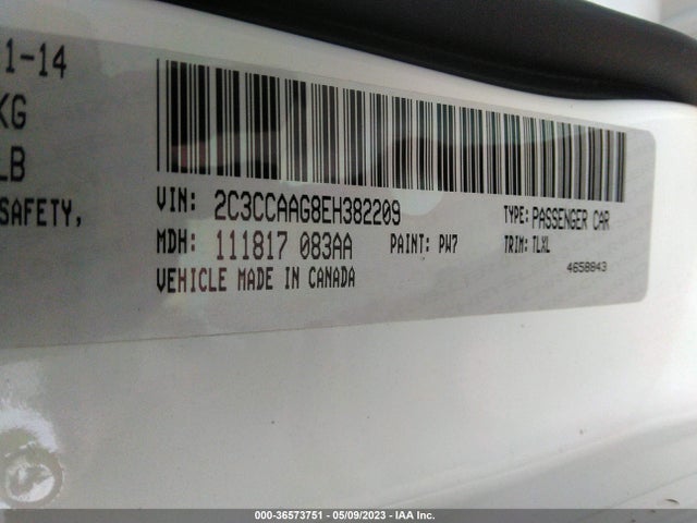 2C3CCAAG8EH382209 Chrysler 300