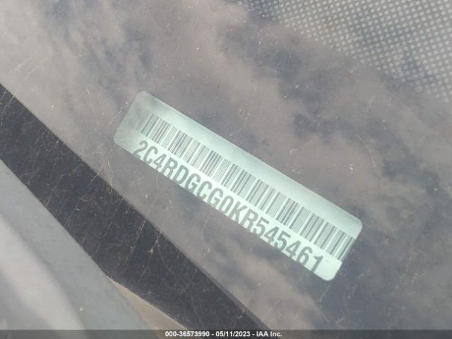 2C4RDGCG0KR545461 Dodge Grand Caravan Sxt