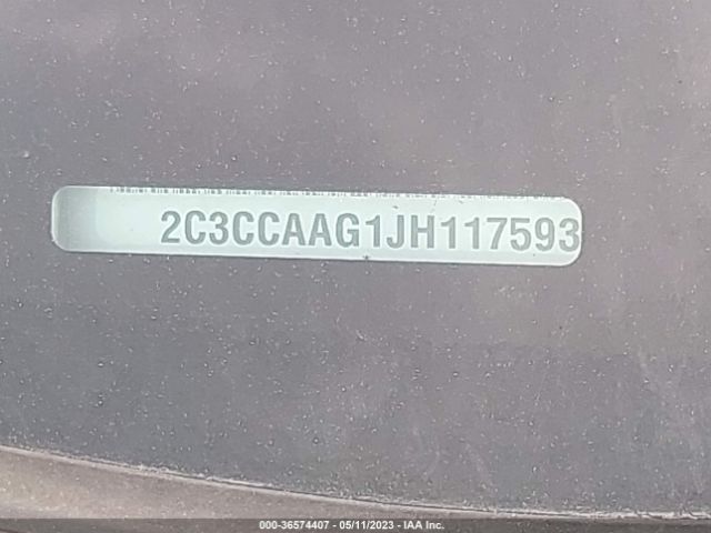 2C3CCAAG1JH117593 Chrysler 300 Touring L