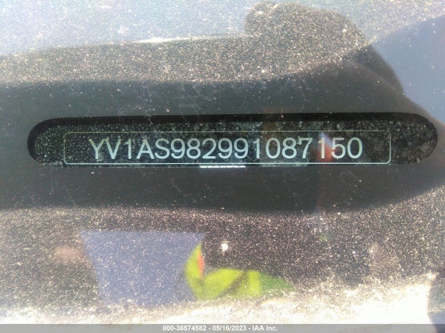 2009 VOLVO S80 I6 VIN: YV1AS982991087150