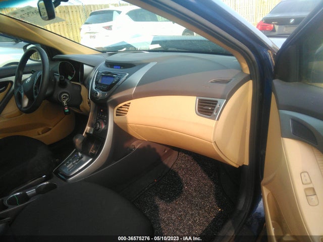 2013 HYUNDAI ELANTRA GLS VIN: KMHDH4AEXDU496009