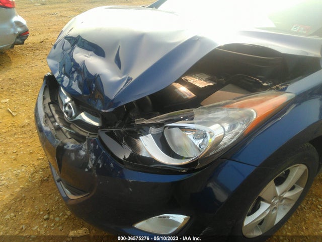 2013 HYUNDAI ELANTRA GLS VIN: KMHDH4AEXDU496009