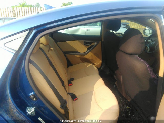 2013 HYUNDAI ELANTRA GLS VIN: KMHDH4AEXDU496009