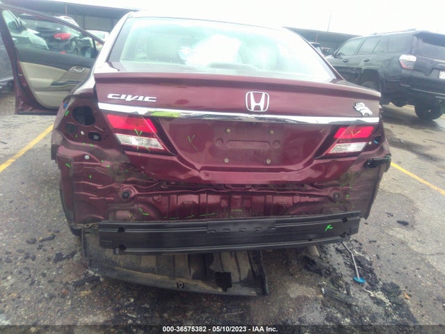 Honda Civic Sedan Lx 2014 19XFB2F58EE069603 Image 6